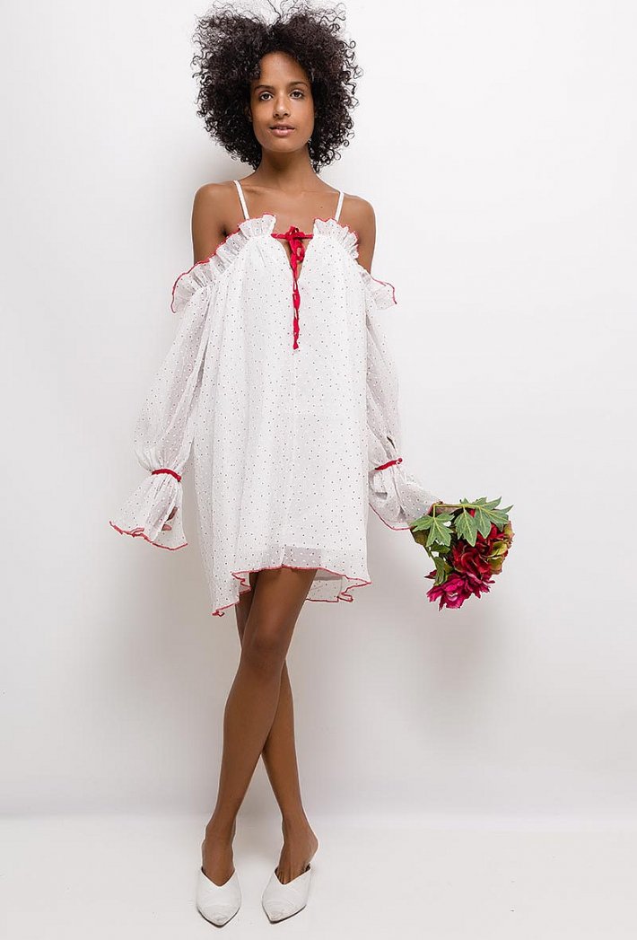 DANITY DRESS WHITE 61001-1