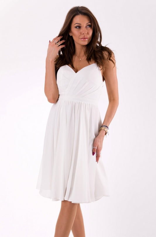 EVA&LOLA DRESS WHITE 46039-2