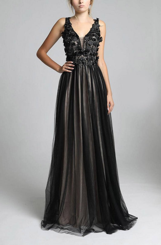 SOKY SOKA DRESS BLACK 600015-1