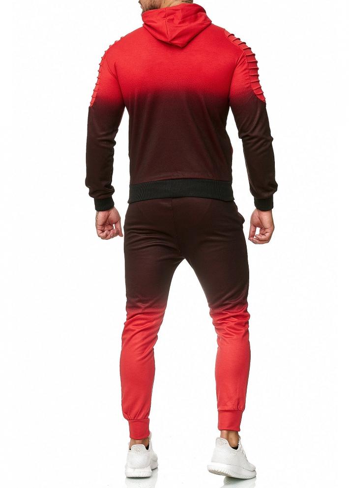 SWEAT SUIT MAN- RED 52005-2