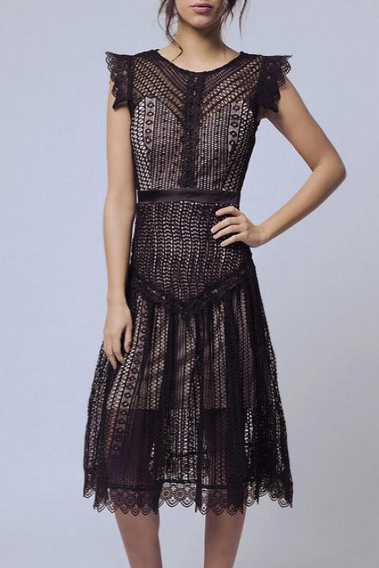 SOKY SOKA DRESS BLACK 57003-1