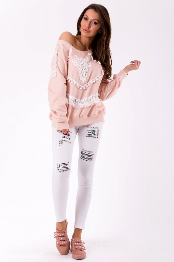 SWEATER - LIGHT PINK 46003-1