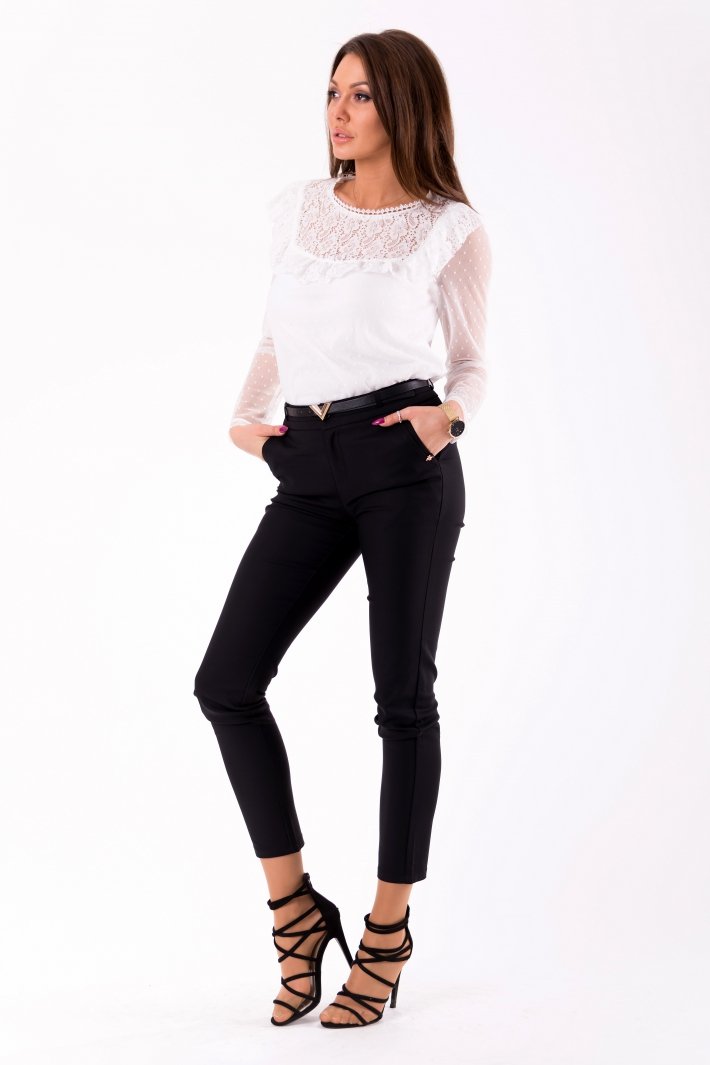 BLOUSE -WHITE 46041-1