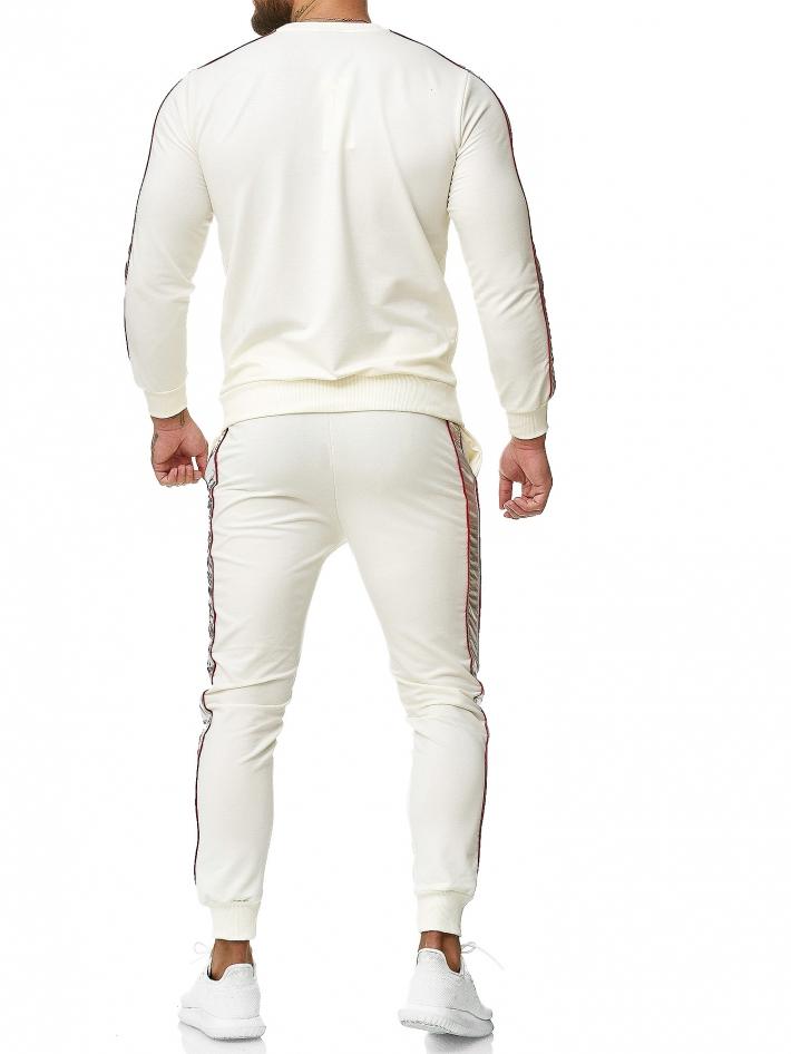 SWEAT SUIT MAN- CREAM  59001-2