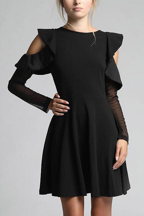 SOKY SOKA DRESS BLACK 62005-1