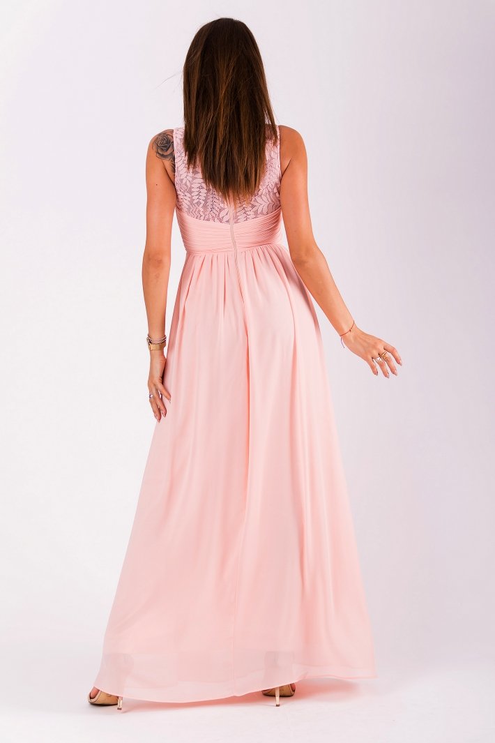 EVA&LOLA  DRESS POWDER PINK 51004-1