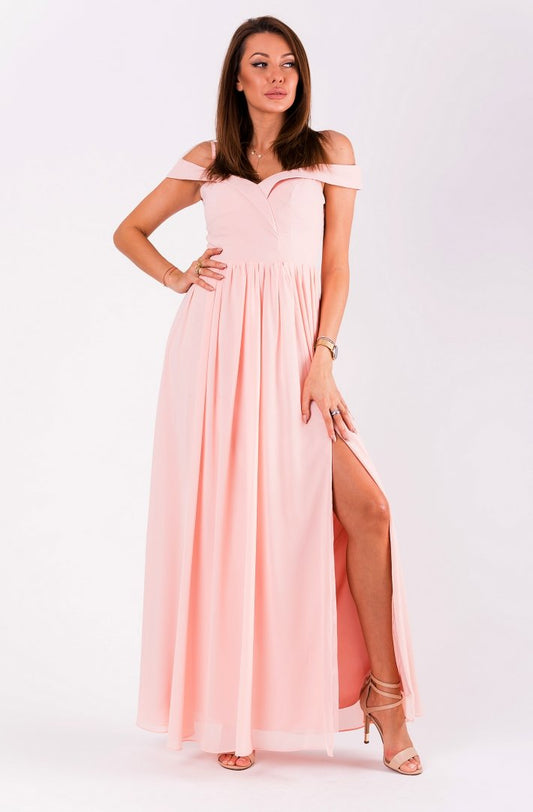 EVA&LOLA DRESS POWDER PINK 51010-1