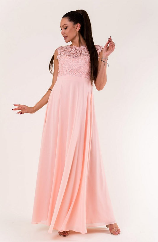 EVA&LOLA DRESS POWDER PINK 60005-11