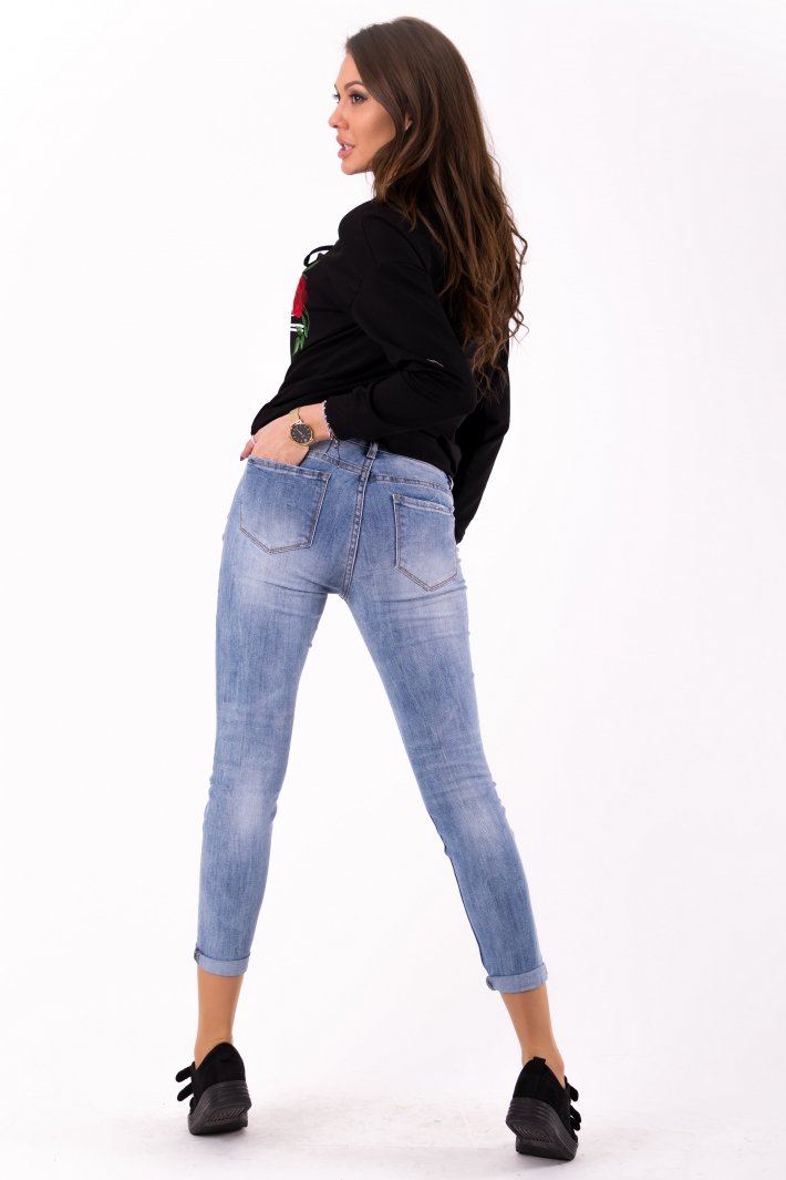 BLOUSE- BLACK 46026-2