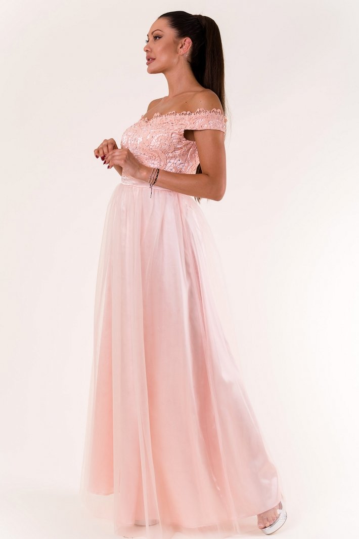 EVA&LOLA  DRESS POWDER PINK 60010-2