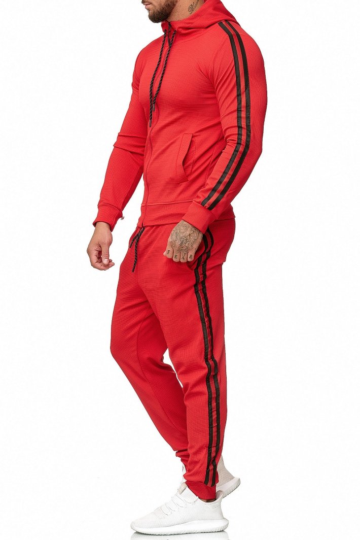 SWEAT SUIT MAN- RED 52003-2