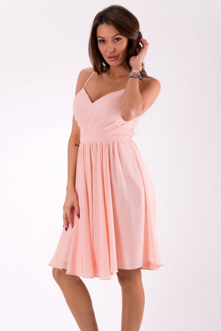 EVA&LOLA  DRESS POWDER PINK 46039-6