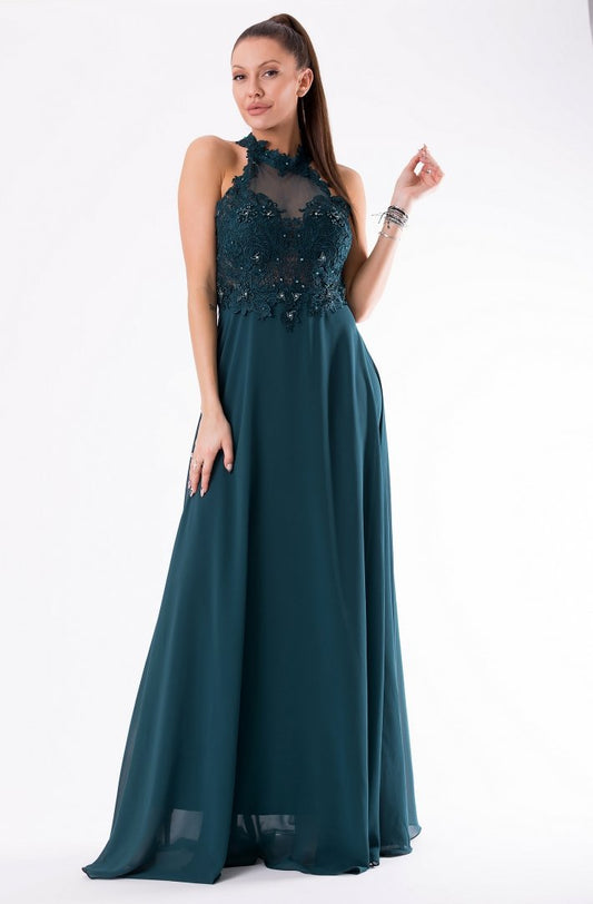 EVA&LOLA DRESS BOOTLE GREEN 54003-4