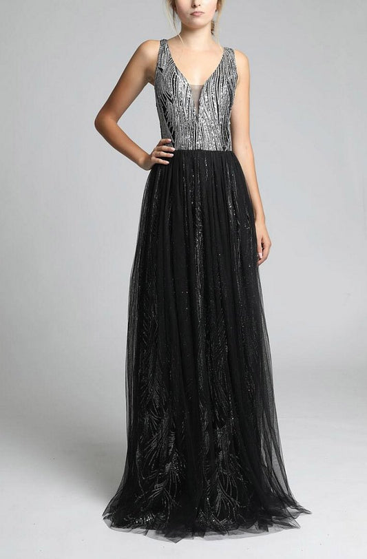 SOKY SOKA DRESS BLACK 62004-1
