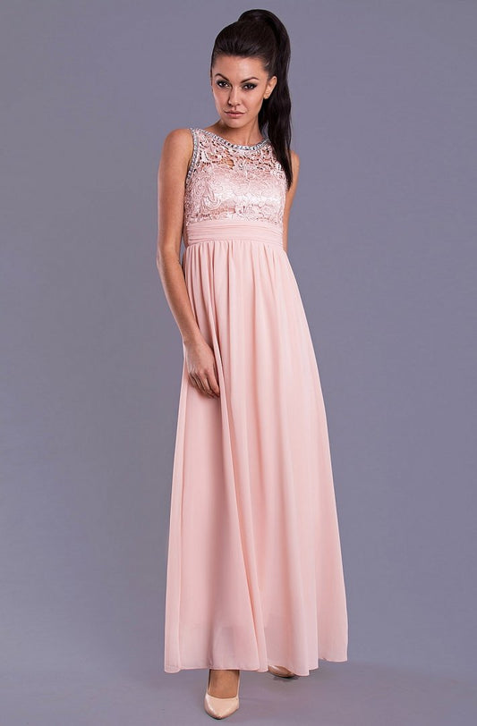 EVA & LOLA DRESS - PINK 7815-1