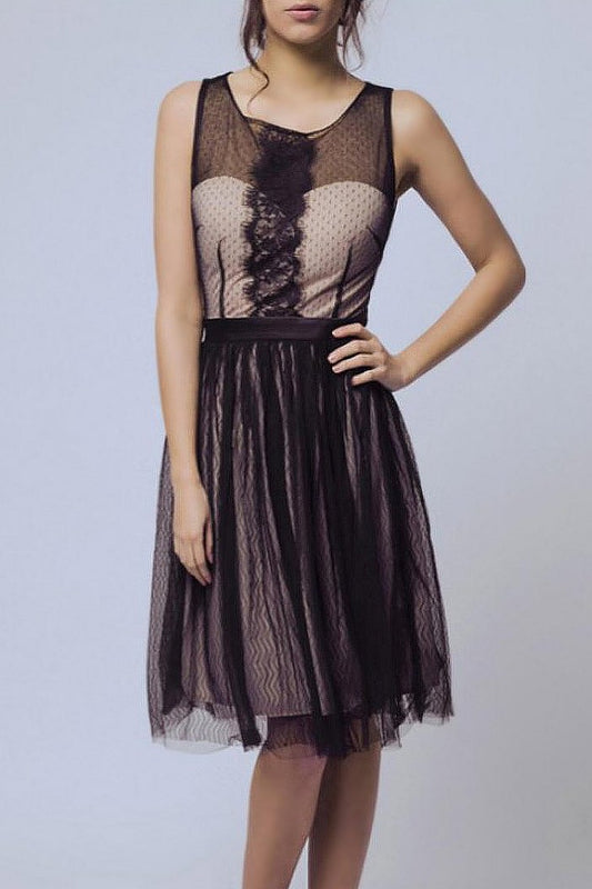 SOKY SOKA DRESS BLACK 57001-1