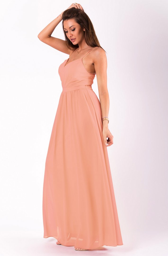 EVA&LOLA  DRESS POWDER PINK 51008-7