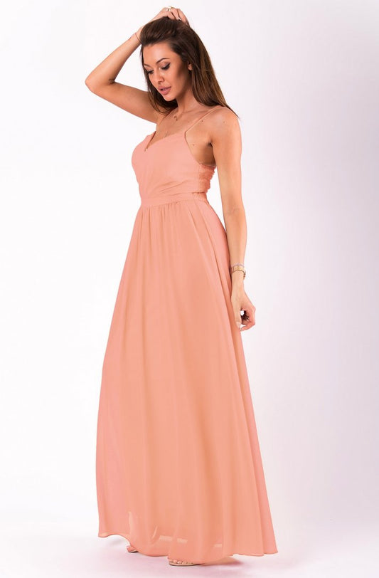 EVA&LOLA DRESS POWDER PINK 51008-7