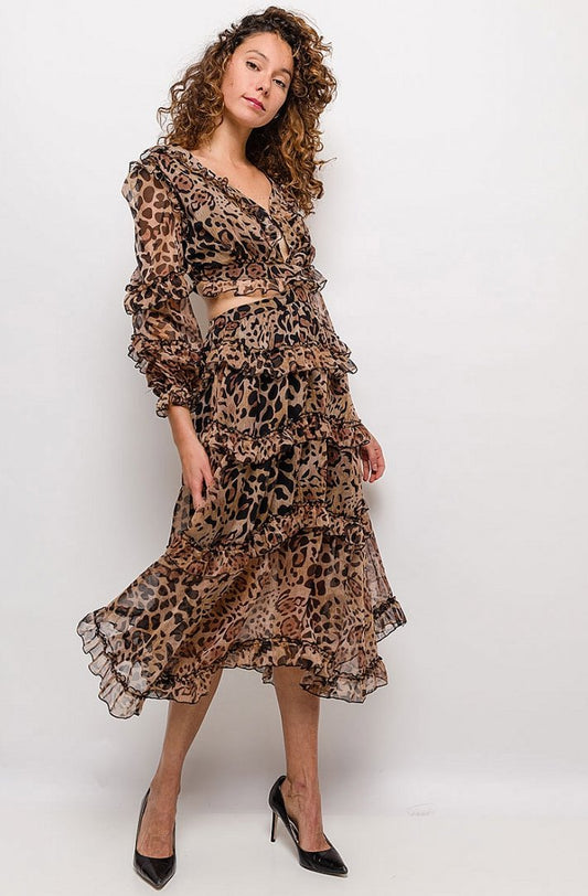 DANITY DRESS Leopard 61003-2