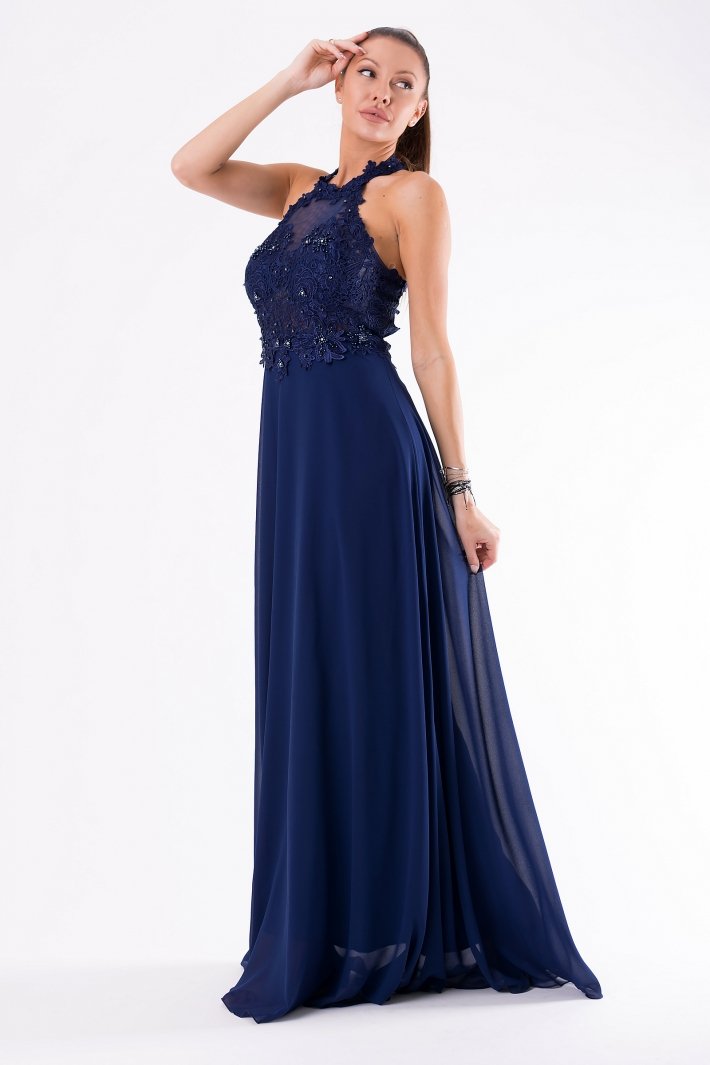EVA & LOLA DRESS NAVY BLUE 54003-1