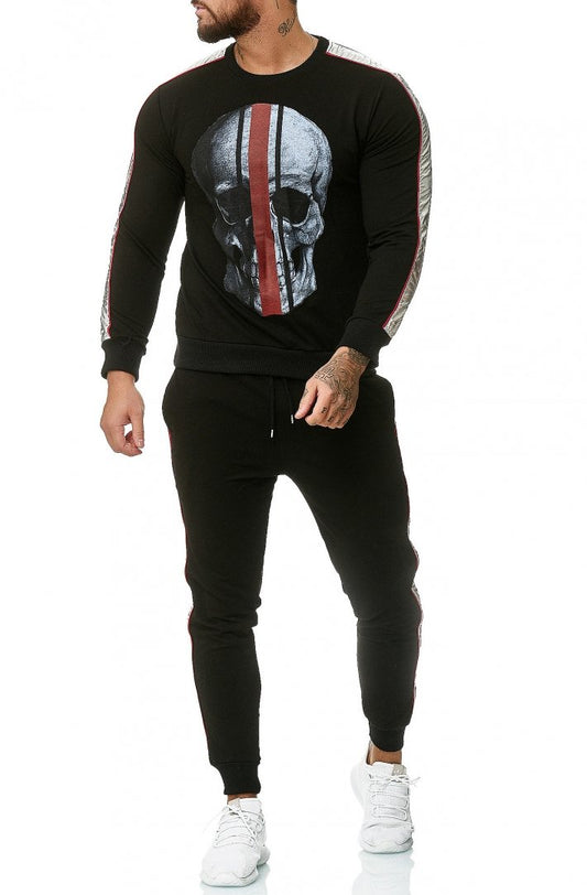 SWEAT SUIT MAN- BLACK 59001-1