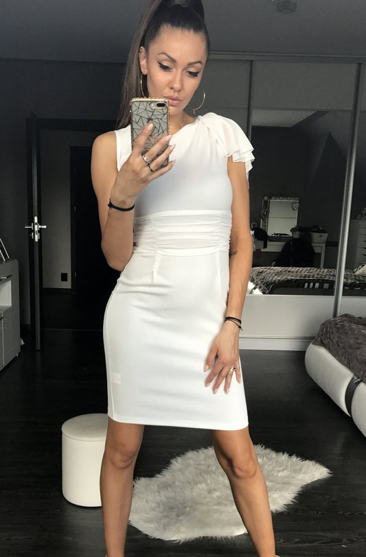 EMAMODA dress- WHITE 42005-1