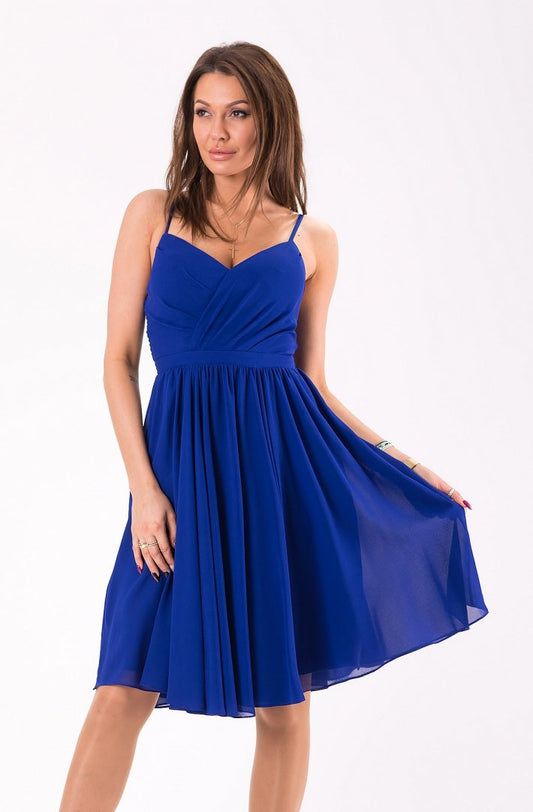 EVA&LOLA DRESS COBALT 46039-1
