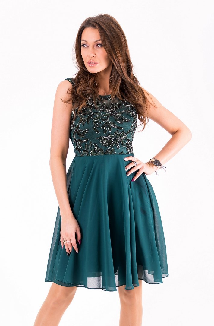 EVA&LOLA  DRESS BOOTLE GREEN 46036-2