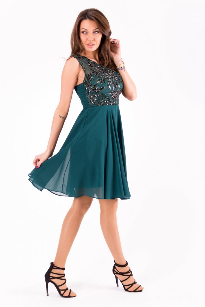 EVA&LOLA  DRESS BOOTLE GREEN 46036-2