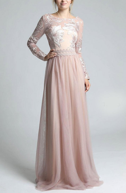 SOKY SOKA DRESS POWDER PINK 600011-2