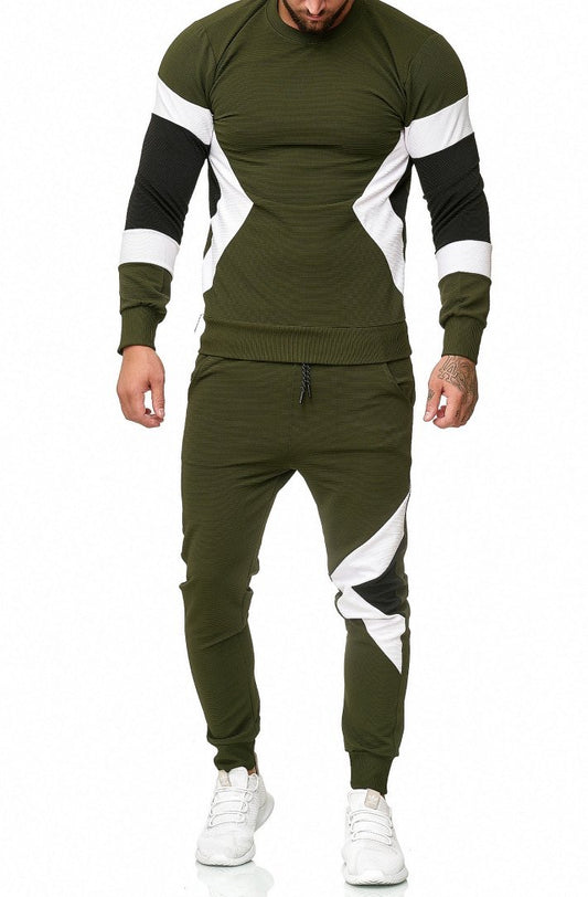 SWEAT SUIT MAN- KHAKI 52009-2