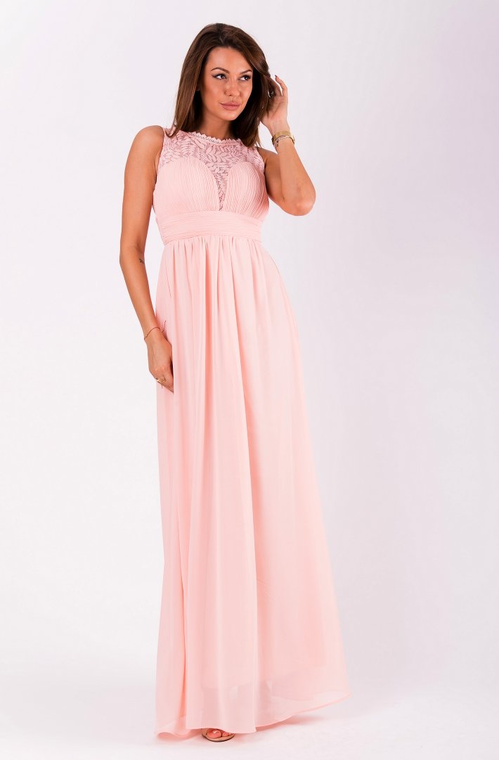 EVA&LOLA  DRESS POWDER PINK 51004-1